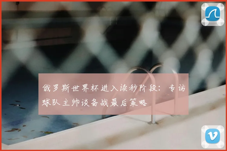 俄罗斯世界杯进入读秒阶段：专访球队主帅谈备战最后策略